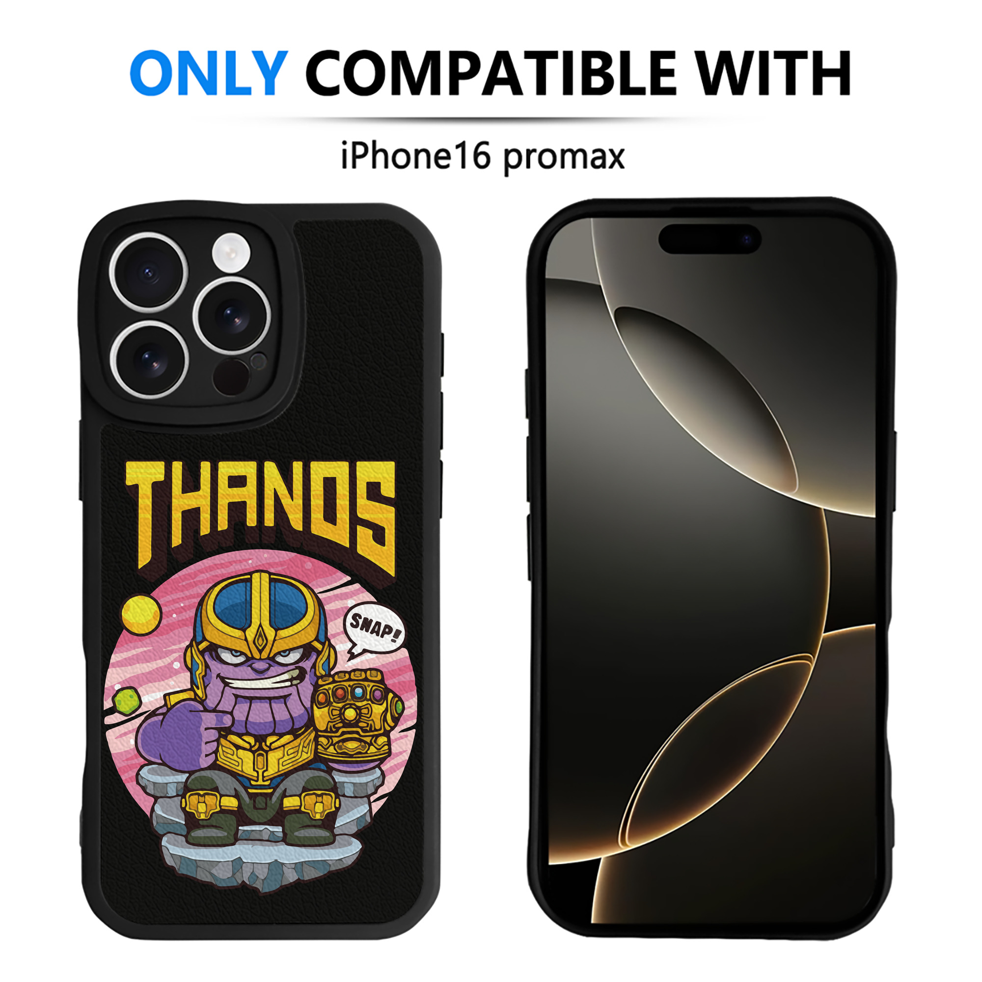 （画像用） アベンジャーズ The Avengers 【iPhone 16シリーズ対応】シリコンスマホケース（レザー調） 材質：シリコン